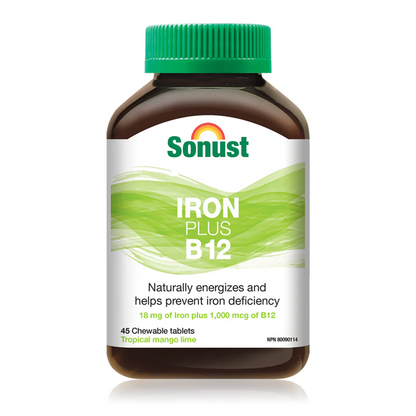 Iron + Vitamin B12 Chewable